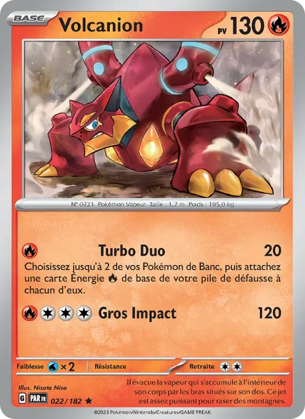 Carte Volcanion
