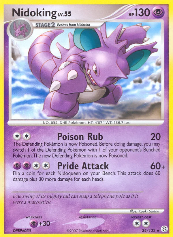 Carte Nidoking