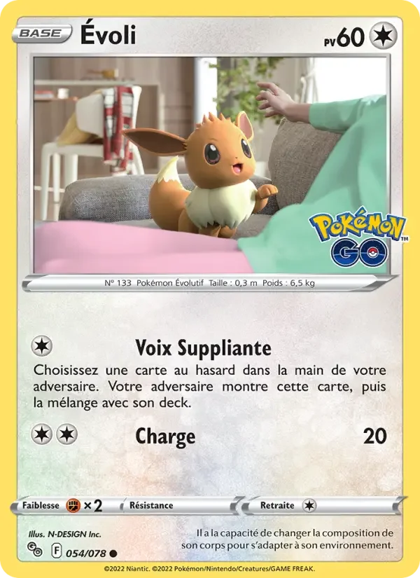 Carte Évoli