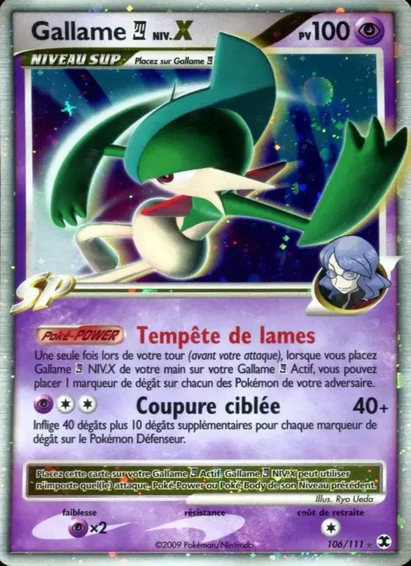 Carte Gallame  Niv. X