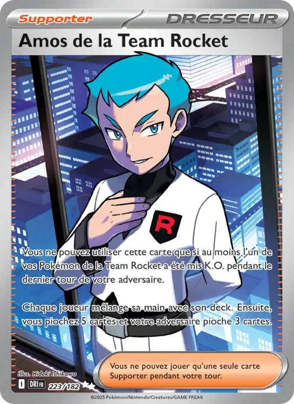 Carte Amos de la Team Rocket