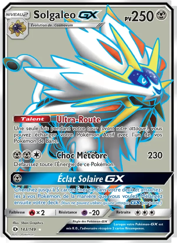 Carte Solgaleo GX