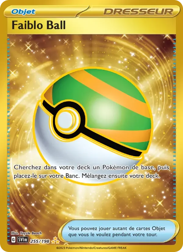 Carte Faiblo Ball
