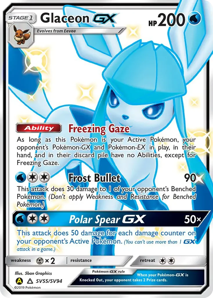 Carte Pokémon Givrali-GX — Destinées Occultes