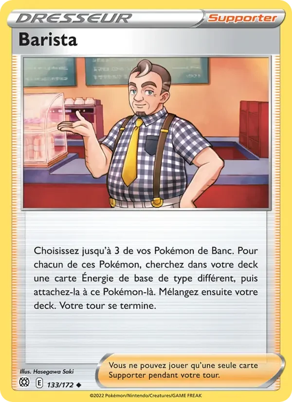 Carte Barista