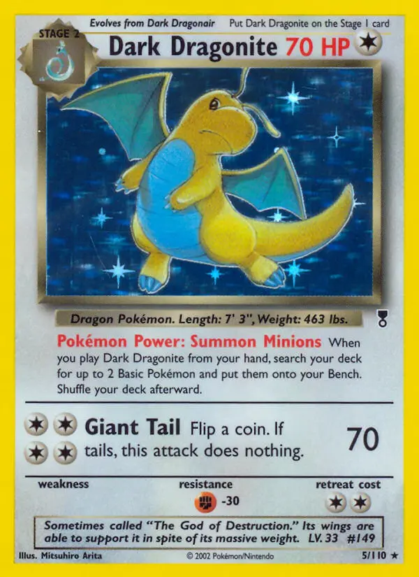 Carte Dark Dragonite