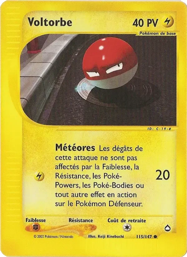 Carte Voltorbe