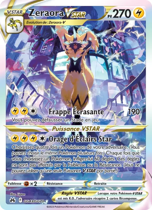 Carte Zeraora VSTAR