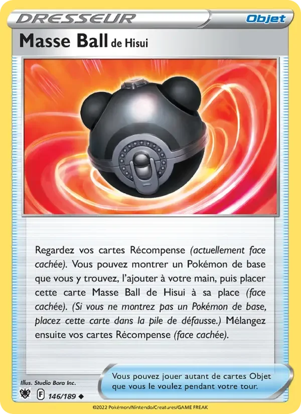 Carte Masse Ball de Hisui