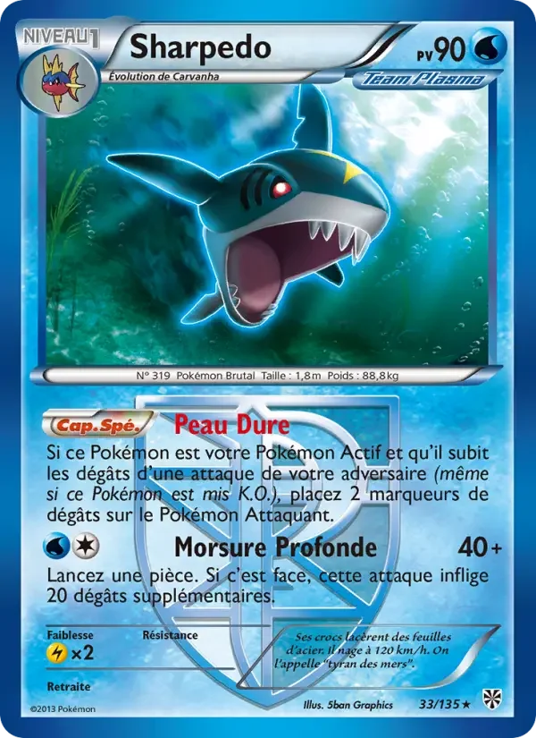 Carte Sharpedo