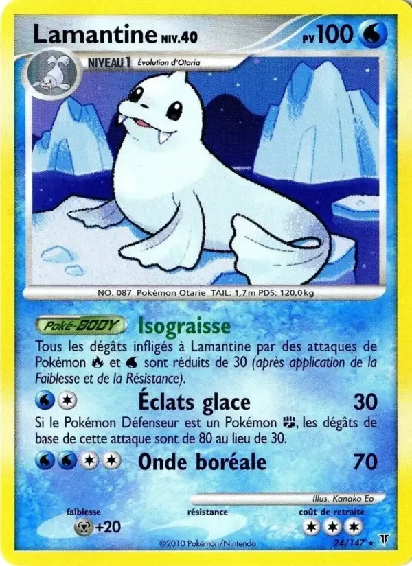 Carte Lamantine