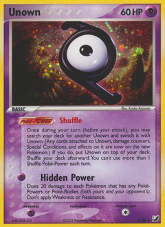 Carte Pokémon Zarbi — Forces Cachées