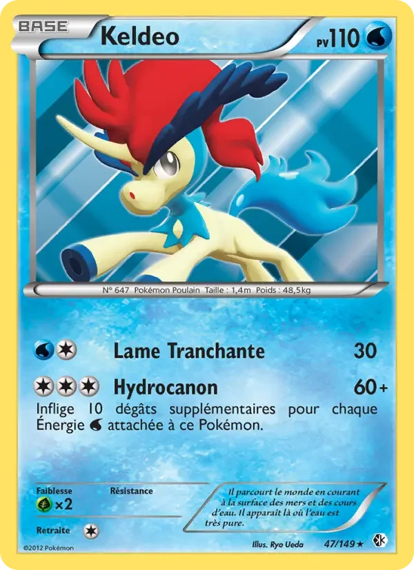 Carte Keldeo