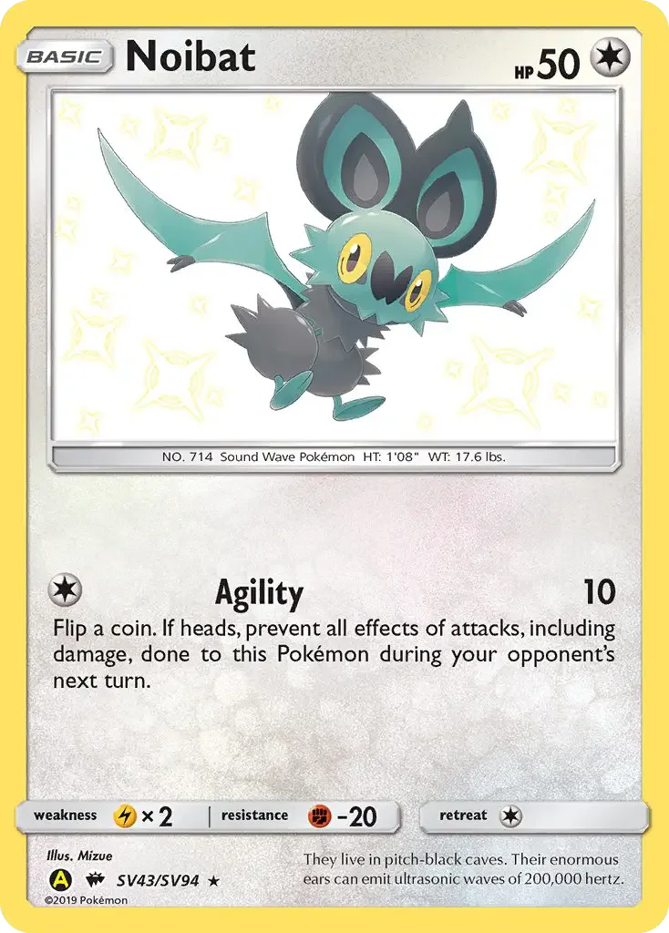 Carte Pokémon Sonistrelle — Destinées Occultes