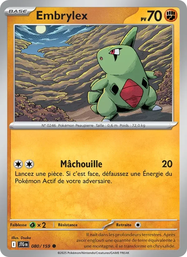 Carte Embrylex