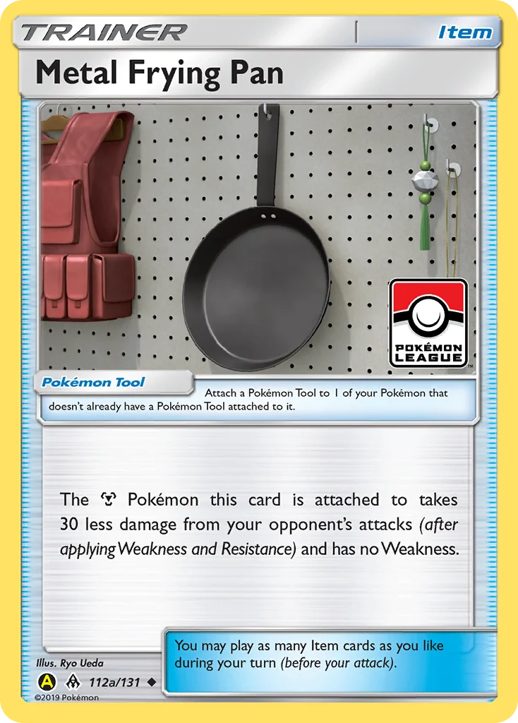 Carte Pokémon Metal Frying Pan — Lumière Interdite