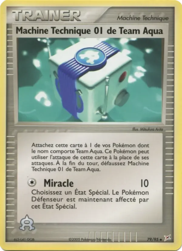 Carte Machine Technique 01 de Team Aqua