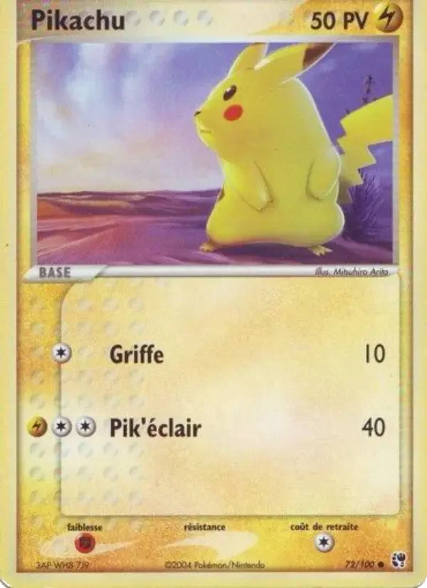 Carte Pikachu