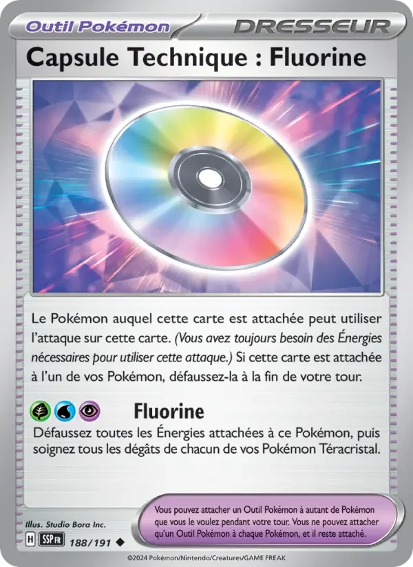 Carte Capsule Technique : Fluorine