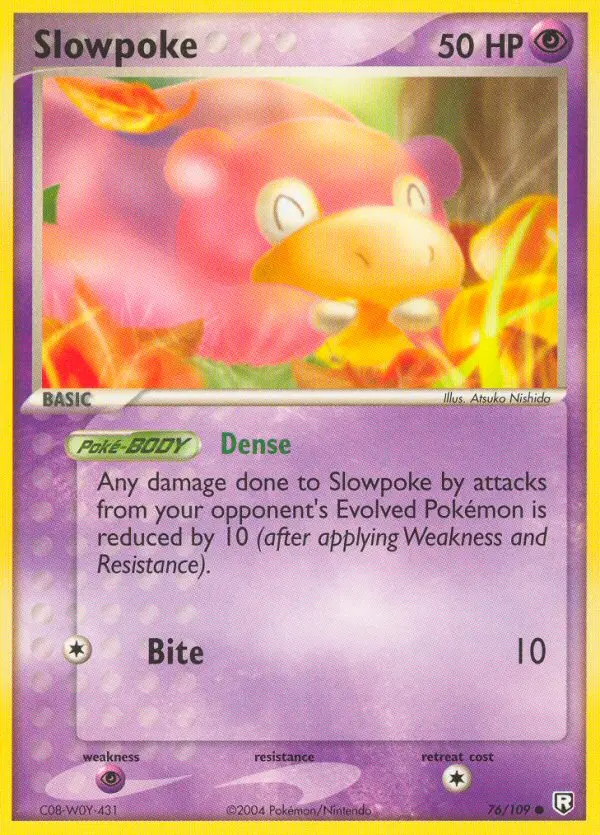 Carte Slowpoke