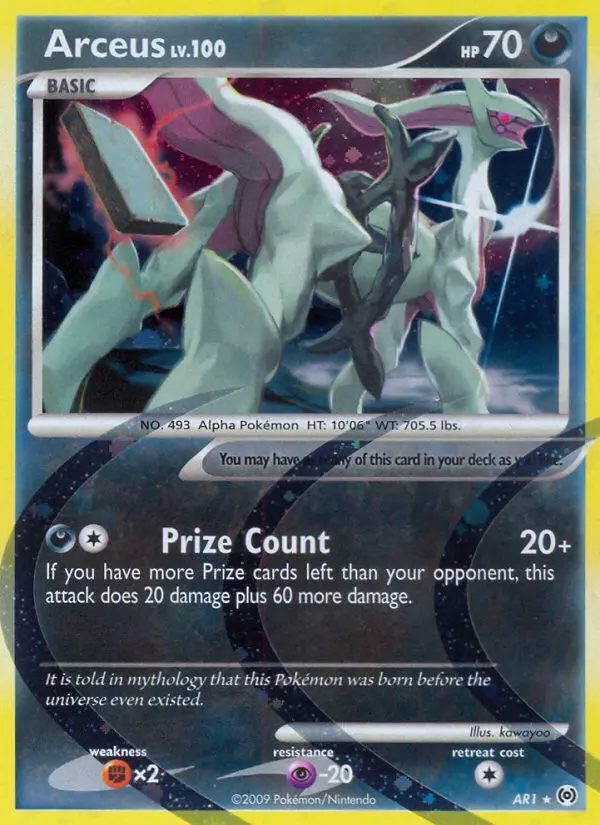 Carte Arceus