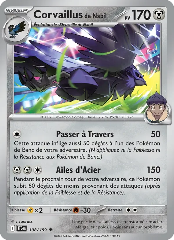 Carte Corvaillus de Nabil