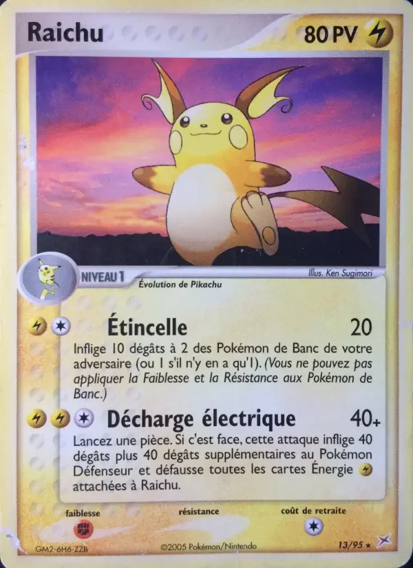 Carte Raichu