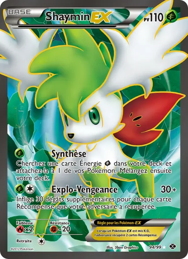 Carte Shaymin-EX