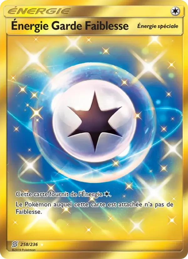 Carte Énergie Garde Faiblesse