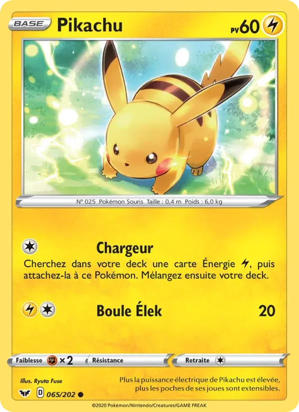 Carte Pikachu