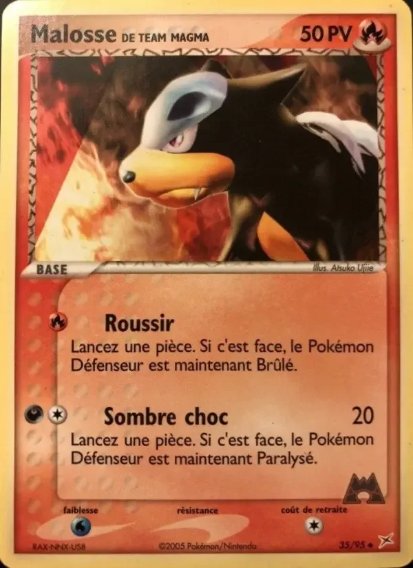 Carte Malosse de Team Magma
