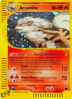 Carte Arcanine
