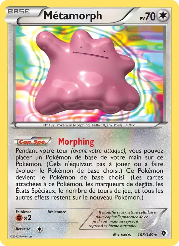 Carte Métamorph
