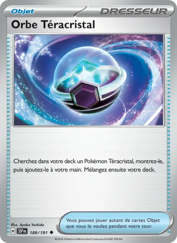 Carte Orbe Téracristal