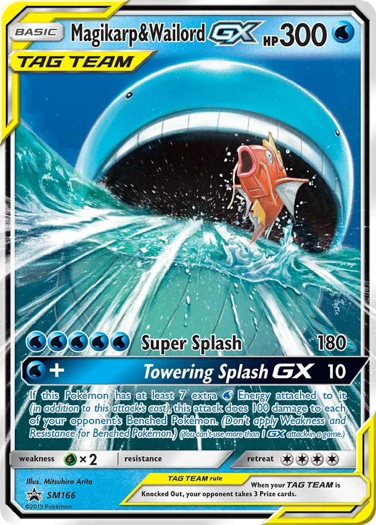 Carte Magicarpe et Wailord GX