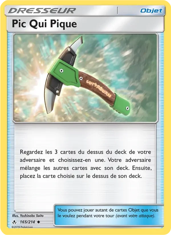 Carte Pic Qui Pique