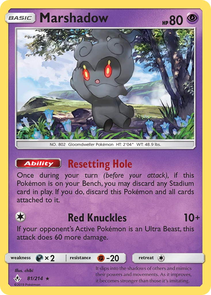 Carte Marshadow