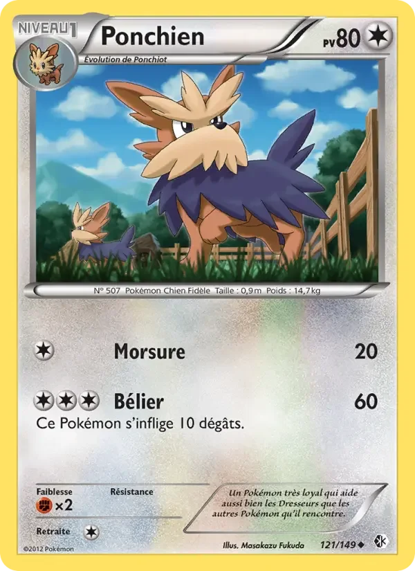 Carte Ponchien