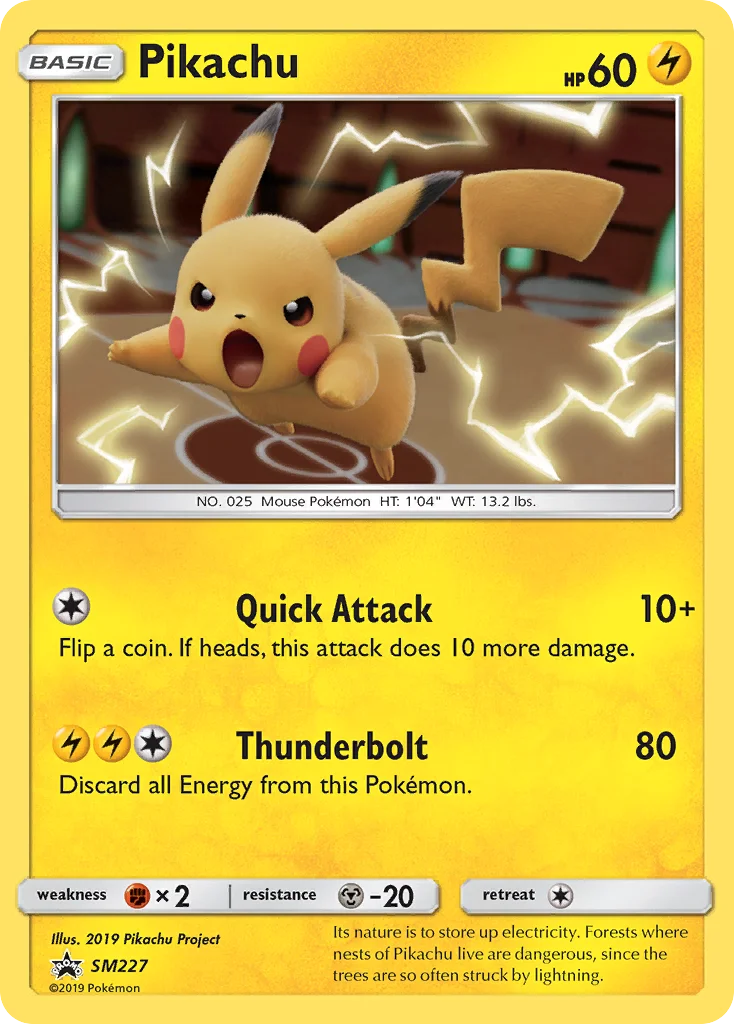 Carte Pikachu