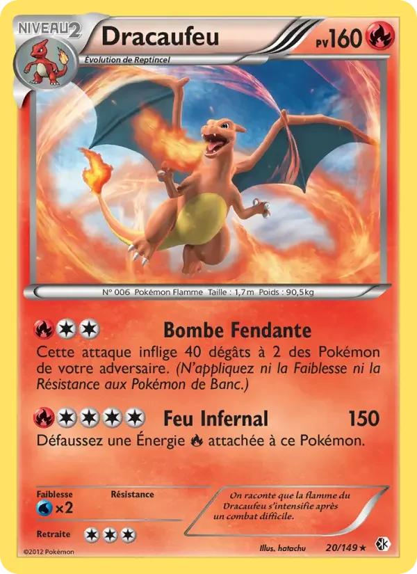 Carte Dracaufeu