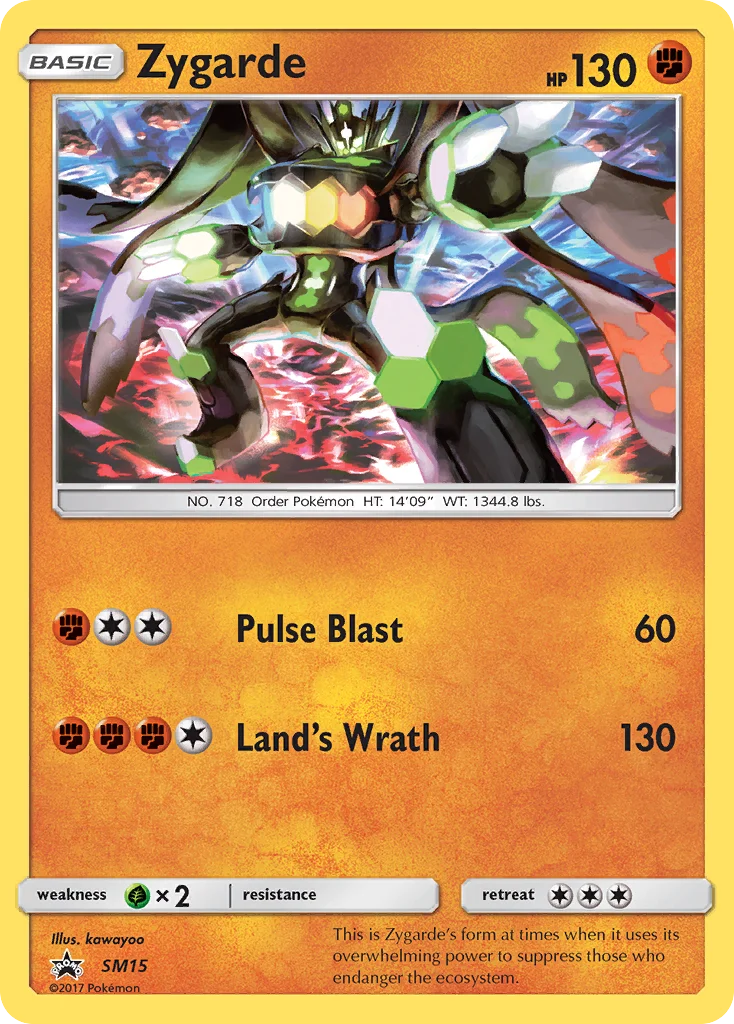 Carte Zygarde