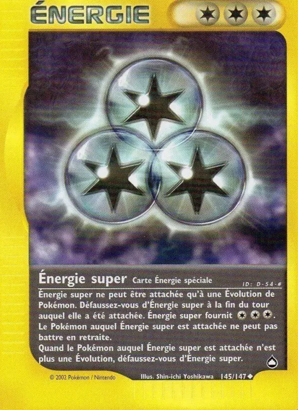 Carte Énergie super