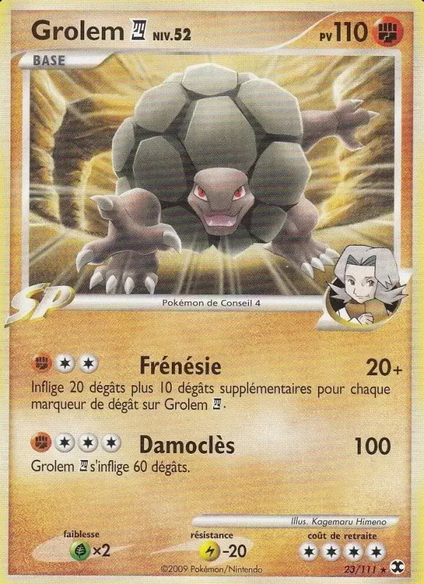 Carte Grolem  Niv. 52