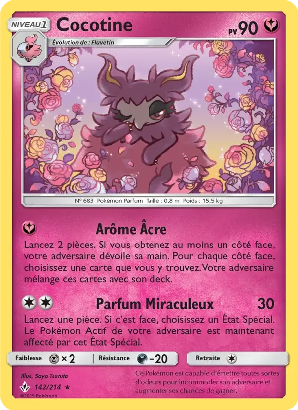 Carte Cocotine