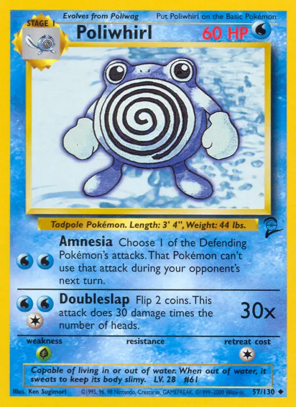Carte Poliwhirl