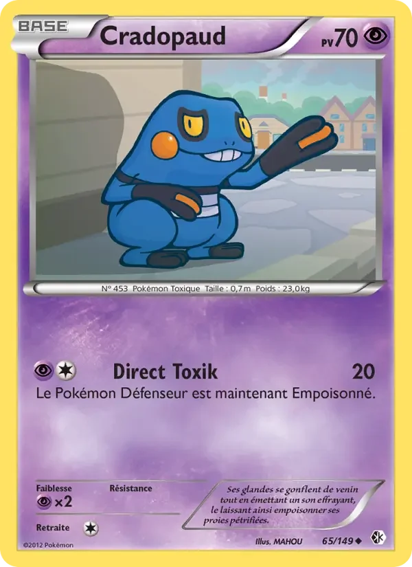 Carte Cradopaud