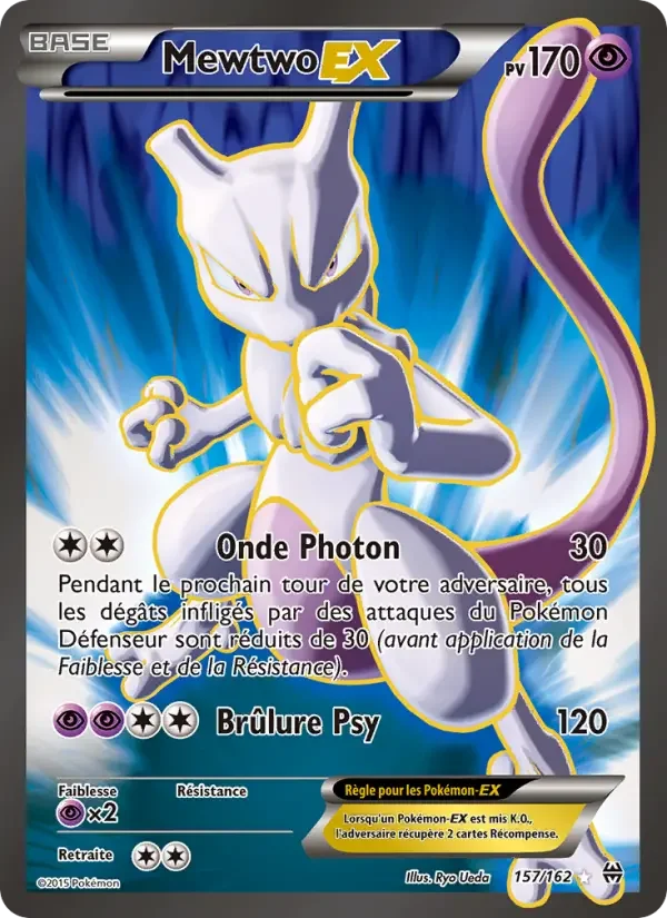 Carte Mewtwo EX
