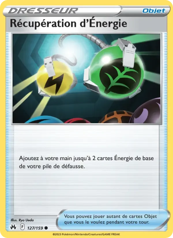 Carte Récupération d'Énergie