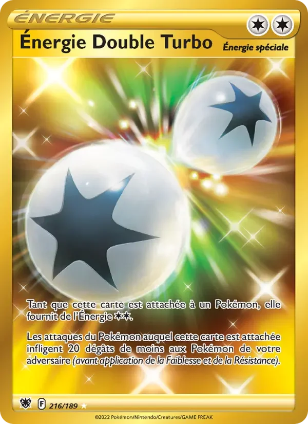 Carte Énergie Double Turbo