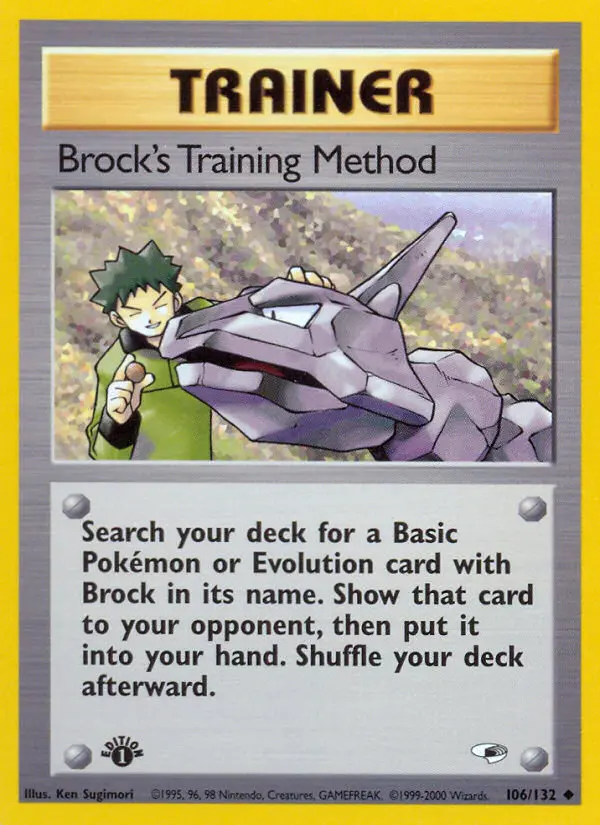 Carte Brock's Training Method
